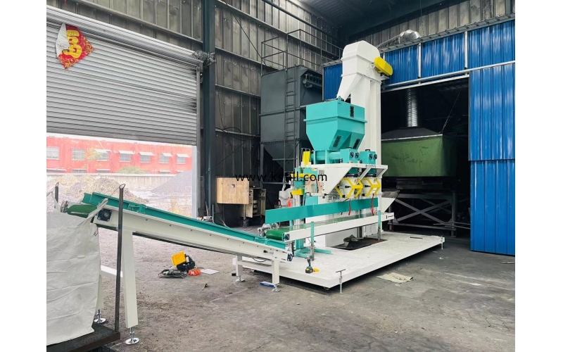 顆粒狀，粗粉類物料自動稱重包裝機