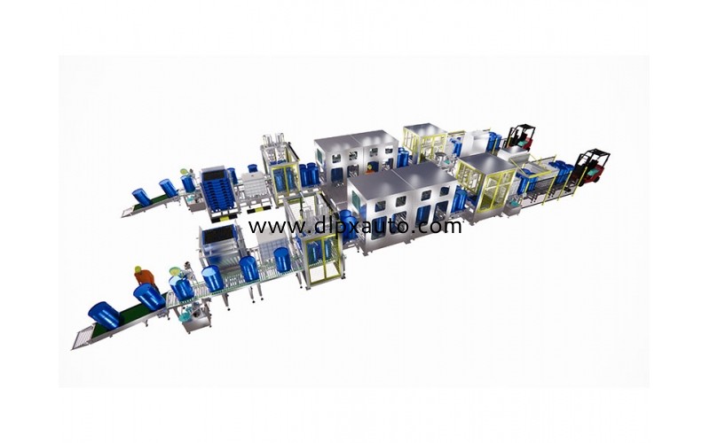 200L-IBC噸桶自動視覺灌裝線