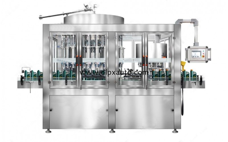 20-8旋轉活塞式灌裝封蓋一體機