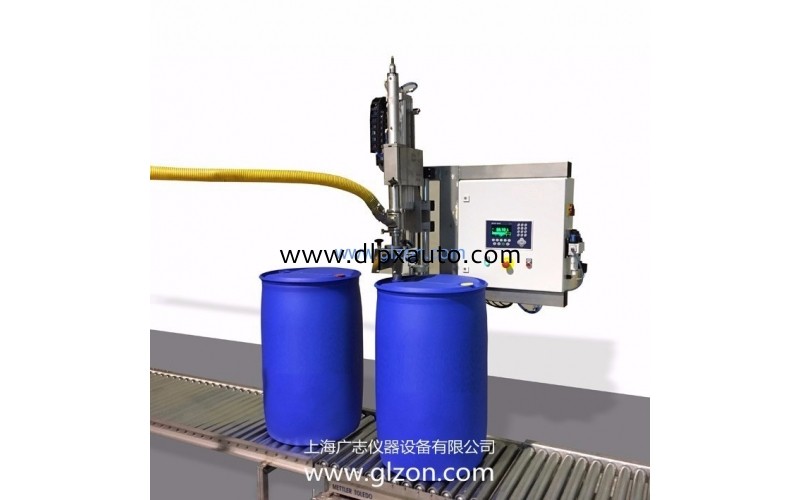 200L全自動(dòng)化桶裝液體灌裝機(jī)