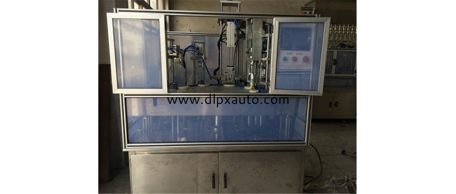 噴頭自動(dòng)灌裝、上蓋旋蓋