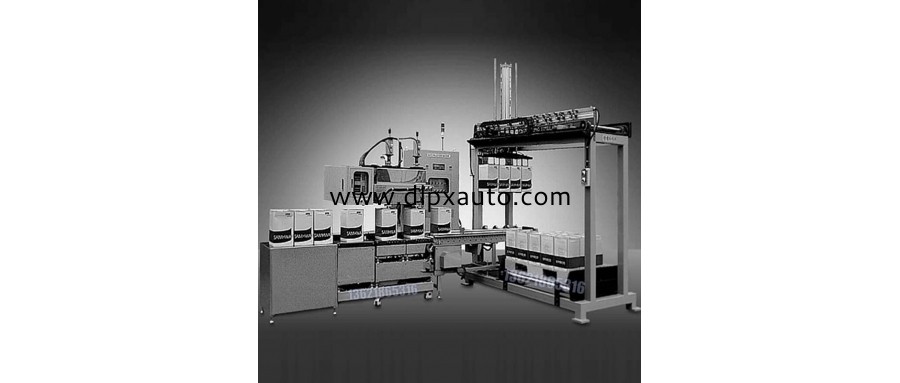 50L稀釋助劑自動碼垛灌裝機