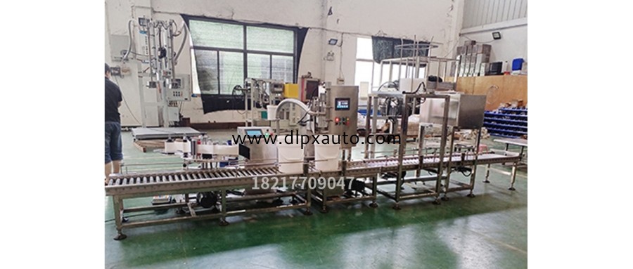 25L香精自動貼標灌裝機