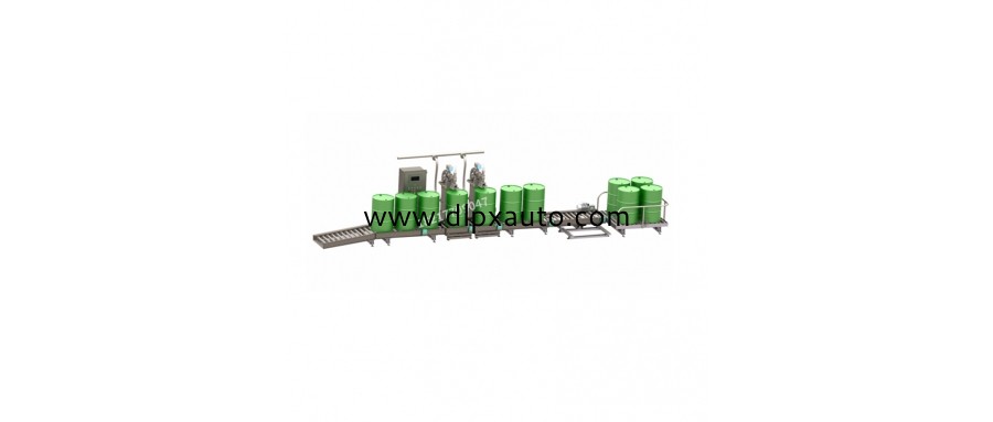 200升防腐涂料自動裝桶灌裝機