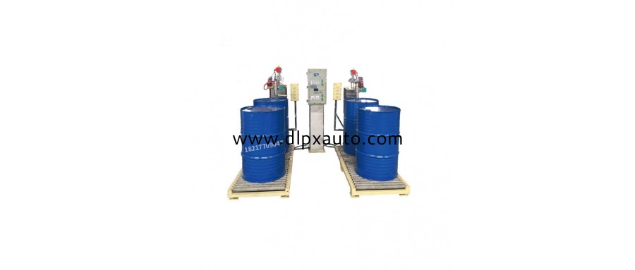 300KG聚氨酯雙頭稱重式灌裝機