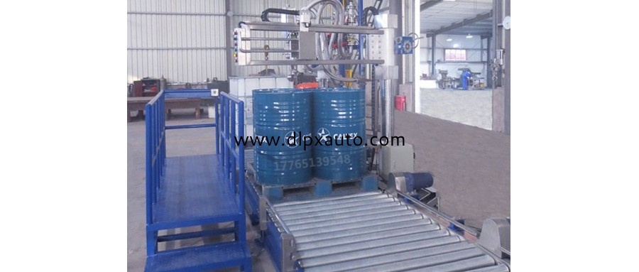 200升固化劑全自動(dòng)托盤(pán)式灌裝機(jī)